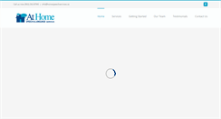 Desktop Screenshot of homespeechservices.ca
